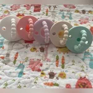 Ryan and Rose Cutie Pats Pacifiers